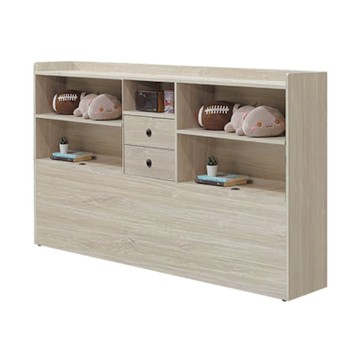 文創集 迪爾安7尺二抽可掀收納床邊櫃-212x24x107cm免組