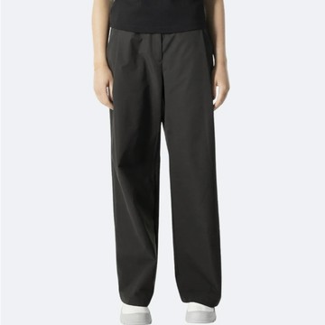 【PALLADIUM】W WIDE LEG PANTS 01 長褲 女 黑 闊腳褲 1911722008