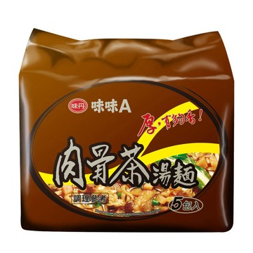 味味A 肉骨茶湯包麵85g(5包入)