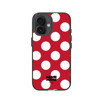 iPhone 16 Clear (相機按鈕) 酷墨灰 - 迪士尼-米奇 Mickey - 米妮衣服