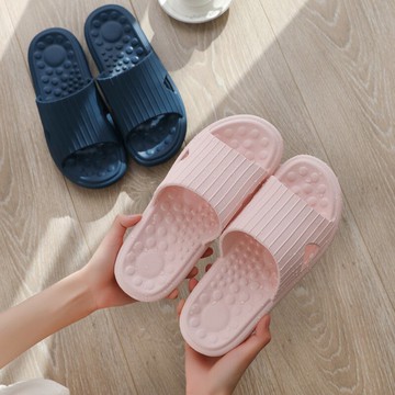 家居涼拖鞋女夏季室內防滑厚底情侶防臭按摩浴室男款拖鞋耐臟