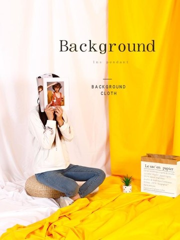 拍照背景佈 ins北歐風直播拍照背景布圣誕影樓灰白黑色純色單色大尺寸拍攝背景布照相