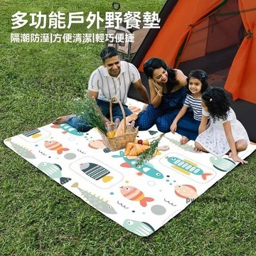【台灣直售】 防潮墊特厚加厚戶外便攜春野炊防水露營爬爬墊戶外便攜式野餐地墊