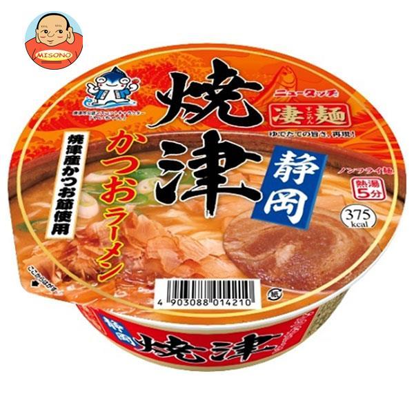 ヤマダイ ニュータッチ 凄麺 静岡焼津かつおラーメン 109g×12個入