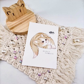 ME182-A23_我紙在乎你百喵圖鑑系列明信片_postcard