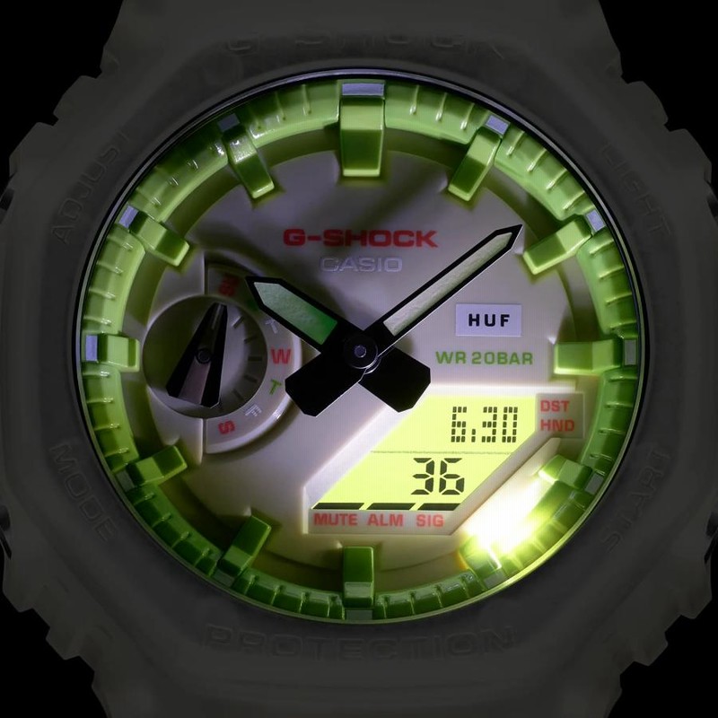 8角形G-SHOCK、通称“カシオーク”が、20周年を迎えたHUFとコラボ