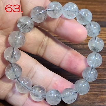 閃靈鑽 赫基蒙鑽石 手鍊 手環 閃靈鑽石 治療水晶 12mm 天然❤水晶玉石特賣#R027-29