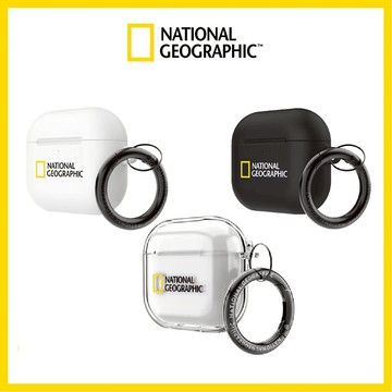 【National Geographic 國家地理】AirPods Pro3 AirPods4 耳機套 透明保護 硬殼