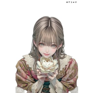 【9 月新作】07-142-0153 人物貼紙 幻想復古浪漫喫茶