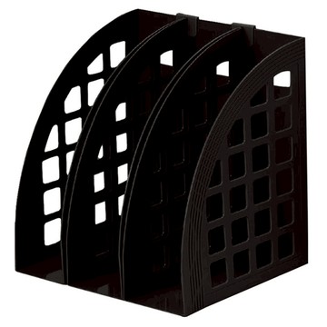 ABEL 力大牌 三合一雜誌盒組 300 x 250 x 100/93/86mm  黑色  1組