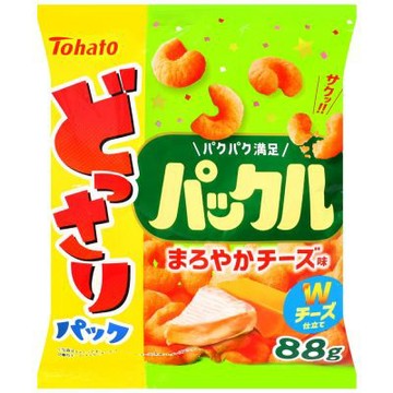 【即期良品 限量下殺】Tohato東鳩 美味捲捲餅[起司味] (88g)