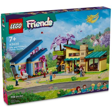 樂高LEGO 42620 Friends 姊妹淘系列  歐利的家和佩斯莉的家