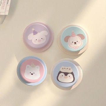 lulu|韓國可愛小動物頭磁吸支架 適用MagSafe磁吸支架手機強力吸附新款卡通