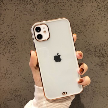 直邊電鍍矽膠軟殼 iPhone 11 手機殼 12 Pro Max X Xs XR i7 i8 Plus 12mini
