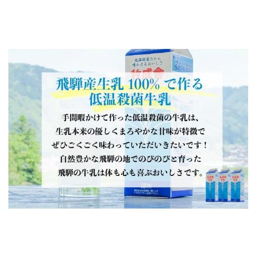 ふるさと納税 岐阜県 飛騨市 《牧成舎》飲むヨーグルト＆牛乳 毎月1回×6ヶ月お届け定期便  低温殺菌牛乳 3本 無添加 飲むヨーグルト 2本 飛騨産生乳100%使用