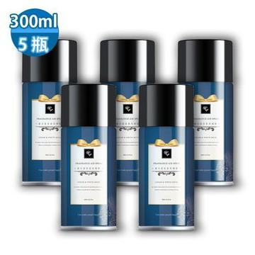 康朵居家香氛噴霧300ml-雪珀白麝香x5入