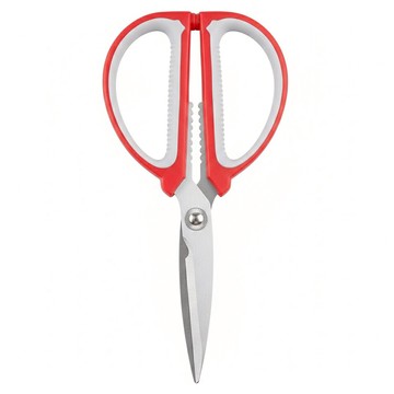 家用剪 - 鋒利 精細拋光 防滑設計  紅色 + 灰色  1支