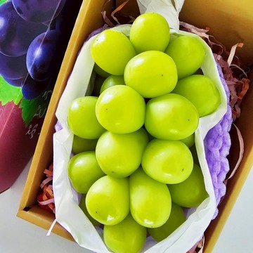 【微笑甜果】 日本麝香葡萄 單串禮盒