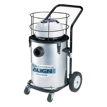 亞拓 工業用吸塵器 AVC-2040 工業級大容量 乾濕兩用 附多種吸頭 適用於工廠、倉庫等場所  銀色 + 黑色  1台