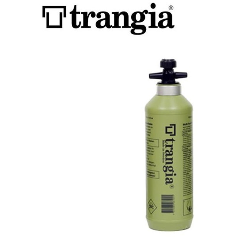 Trangia トランギア 燃料ボトル1.0L ホワイトガソリン アウトドア TR-506110 オリーブ 釣り キャンプ 旅行用品 グリーン  燃料タンク