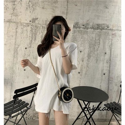 ティーシャツワンピ ビックティーシャツ Tシャツワンピース ロングティーシャツ レディース ロングt 夏新作 Tシャツ 大きいサイズ トレンド ロンT ショート ティーシャツワンピ ビックティーシャツ Tシャツワンピース