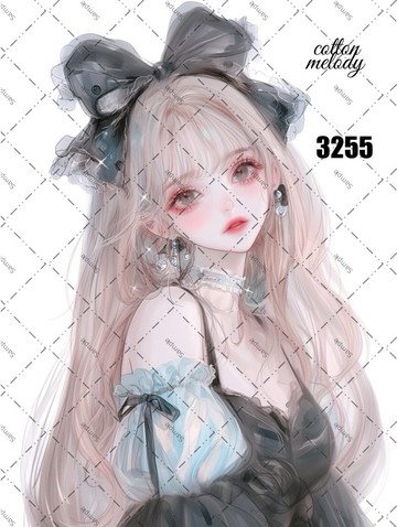 original sticker no.3255 人物貼紙 原創貼紙 原創人物貼紙 裝飾貼紙 cotton melody