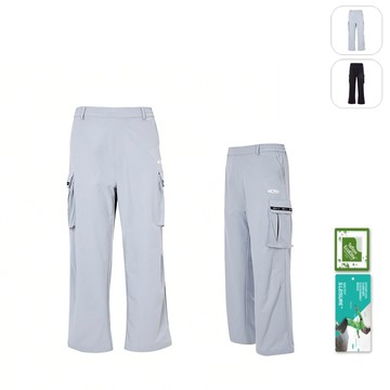 【FILA】男性 下著 平織長褲-灰色 1PNZ-1312-MY