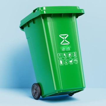 垃圾桶大號大容量商用戶外240升分類環衛帶蓋加厚掛車120小區物業[DD080109]