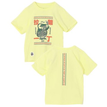 CHUMS 拉麺一丁 T-Shirt 童 短袖上衣 淡黃色 CH211456Y073