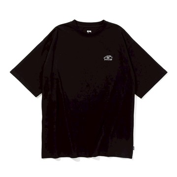 日本POLER PSYCHEDELIC RELAX FIT TEE 彩虹山形眼寬版T /黑 - L