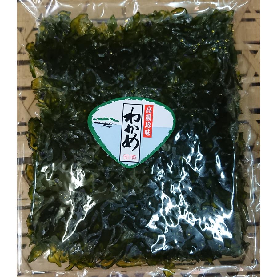 わかめの佃煮　袋　80ｇ