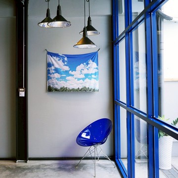 免費訂製你的專屬壁幔 家飾 布幔 BM03 藍天白雲 Wall Tapestry