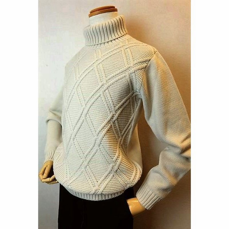 セール３０ ｏｆｆ Roberto P ロベルトペペ タートルネックセーター ベージュ 秋冬新作 イタリア製 ニット メンズウェア 通販 Lineポイント最大0 5 Get Lineショッピング