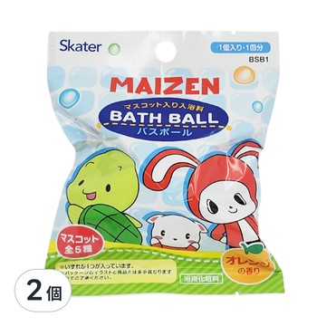Skater MAIZEN 沐浴球 BSB1  2個  60g
