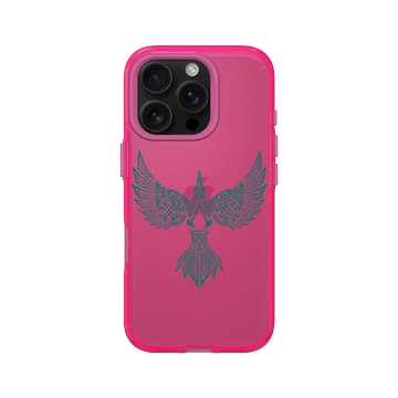 iPhone 16 Pro Clear 粉漾桃 - Assassin's Creed - Valhalla - Raven