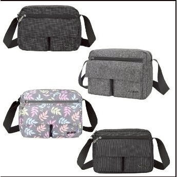 ~雪黛屋~AOKING 肩背包中容量主袋+外袋共四層防水輕量杜邦抗刮尼龍布SOB073