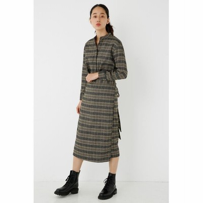 シェルターセレクト ラップワンピース Wrap Dress ドレス レディース 柄brn5 Free Shel Tter Select 通販 Lineポイント最大get Lineショッピング