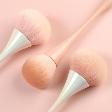 🎀台灣出貨🎀美甲粉塵刷卸甲灰塵刷子日系高顏值長柄小蠻腰清潔刷桌面粉塵毛刷