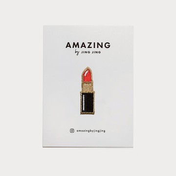 Sticker布貼 - 口紅