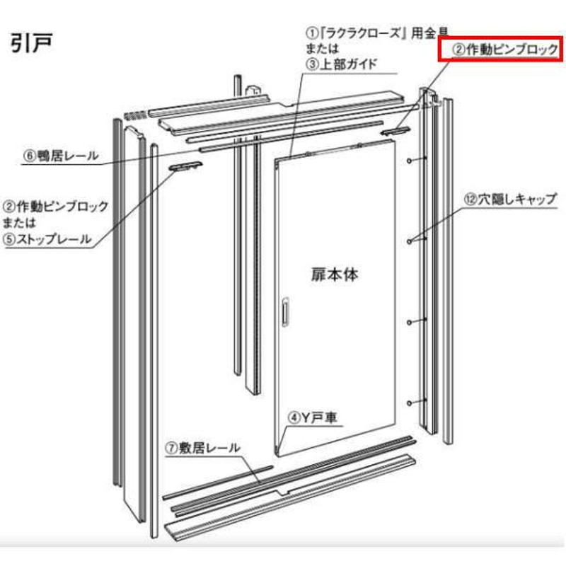 日本ドアチェック製造 ニュースター 引戸クローザ 6型（浴室用） フロント枠用 ストップ付 6型S-Y3 ドア重量60kg以下 - 5