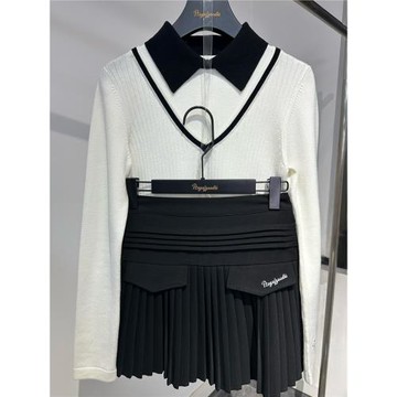 高爾夫服裝女秋冬款高爾夫毛衣女保暖高爾夫顯瘦高爾夫長袖外套女