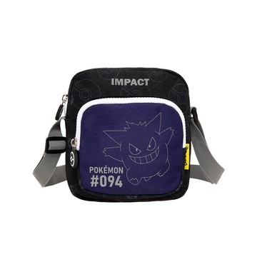 【IMPACT】寶可夢耿鬼側背包(小) -黑色 IMQPKM011BK (IMKS)