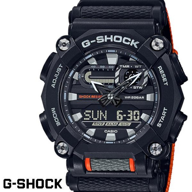 CASIO G-SHOCK ジーショック メンズ 腕時計 GA-900C-1A4 ブラック