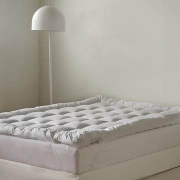 nubizio 舒適睡眠 巨型 純棉 床墊  超級單人  灰色