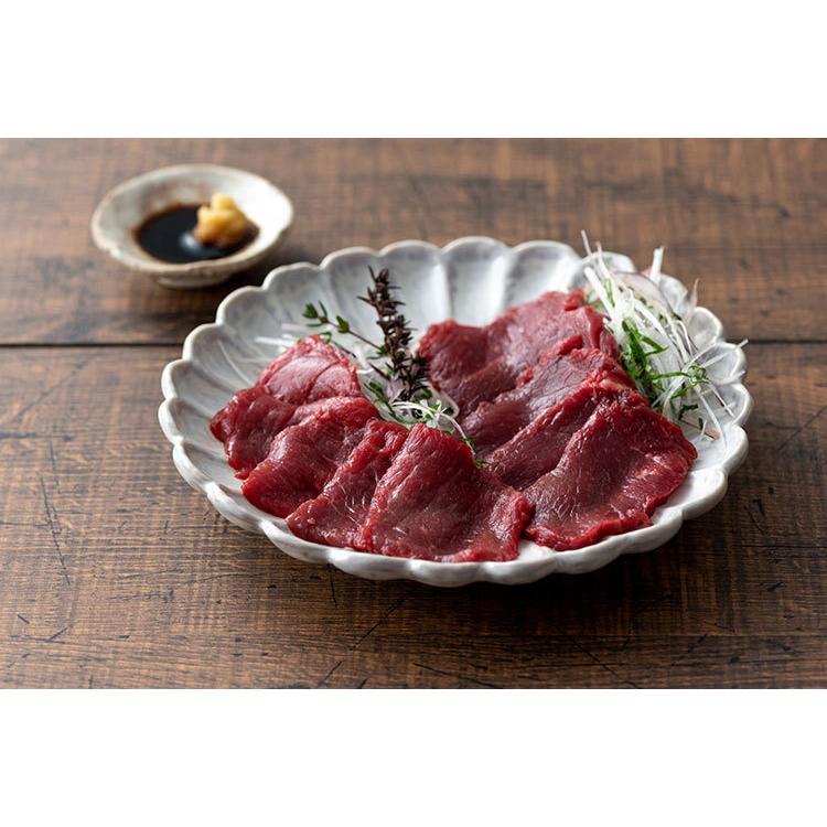 ふじ馬刺し 赤身食べくらべセット（送料無料）（贈答 ギフト 贈り物 プレゼント お歳暮）