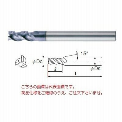 不二越 (ナチ) 超硬エンドミル GSSLT3030SF (GS MILL スロット)