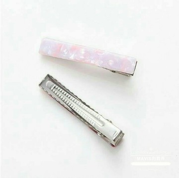 出口日本大理石紋鴨嘴夾(一組七色)