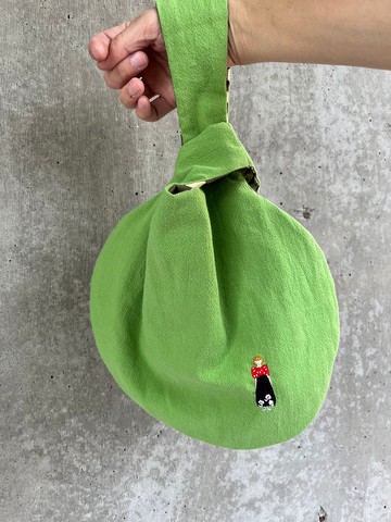 fingirl1000-NO.655 一股刺繡圓形遛遛包-1000枚女子展