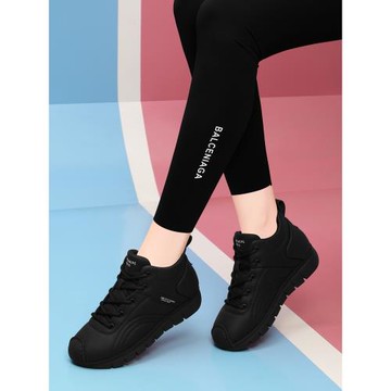 輕便軟底軟面加絨休閑鞋女2025新春真皮高幫女棉鞋舒適厚底運動鞋