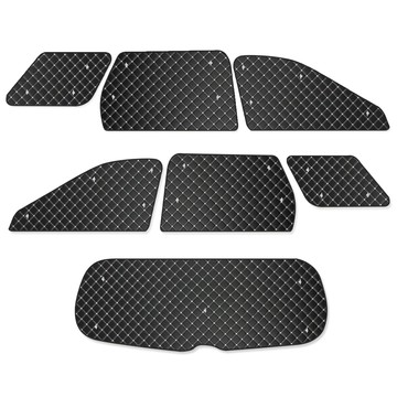 GMG Motors 客製化車宿遮光窗簾 Palisade專用 車用遮陽簾套組  黑色  1組  不適用